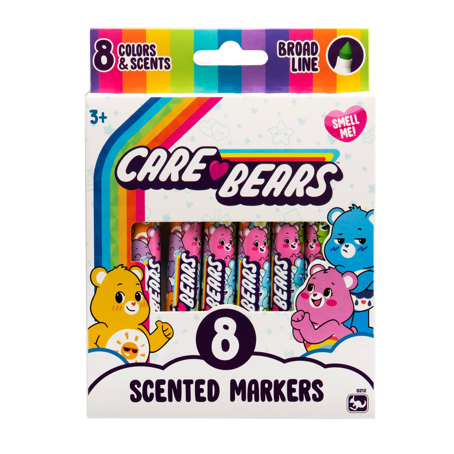 Care Bears 8ct Scented Broadline Markers