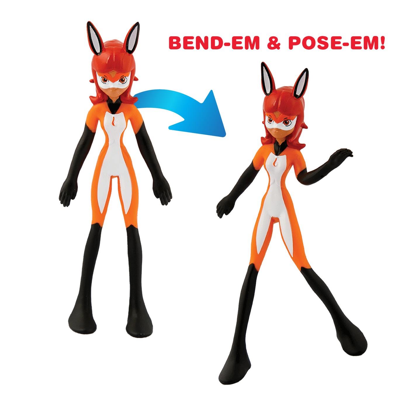 MIRACULOUS- RENA ROUGE BENDABLE