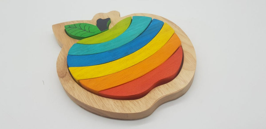 Wooden Apple Puzzle