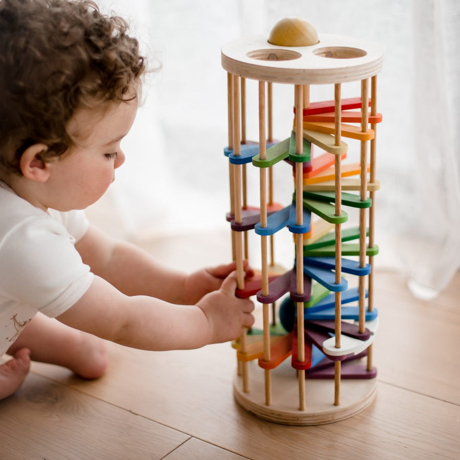 Wooden Pound A Ball Tower