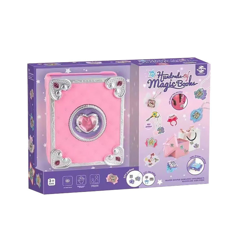 71 pcs DIY Jewel Rings Stickers Magical Kits for Little Girls