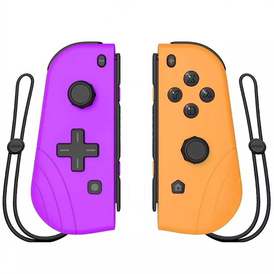 Joycon Controllers With Grip Dual Shock Wake-Up Plug And Play; (L/R) Controller Compatible For Nintendo Switch; Including Waking Up Function And NFC For NS