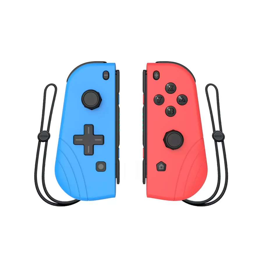 Joycon Controllers With Grip Dual Shock Wake-Up Plug And Play; (L/R) Controller Compatible For Nintendo Switch; Including Waking Up Function And NFC For NS