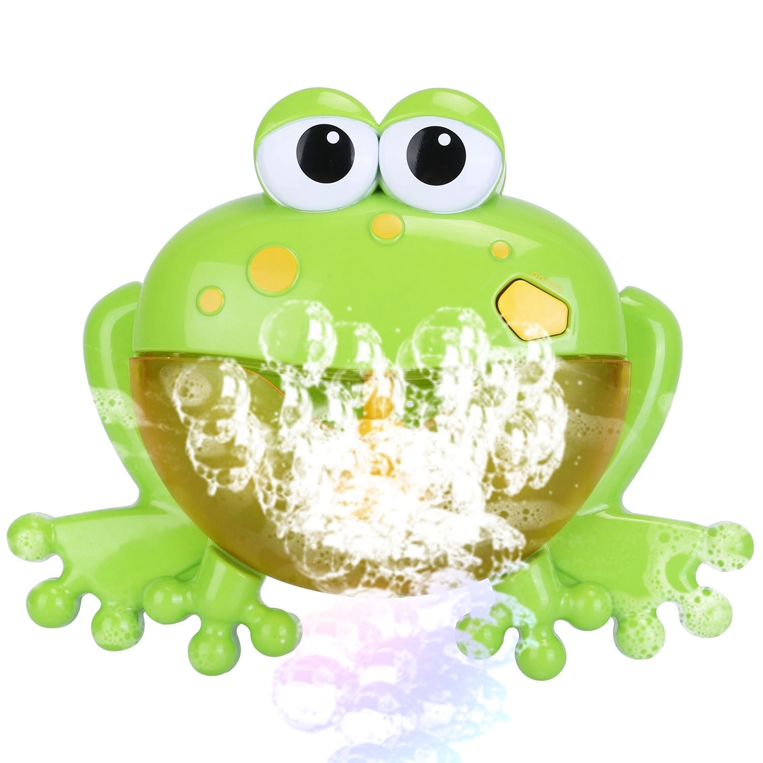 Frog Musical Bubble Bath Maker Baby Bath Toys for Bathtubs Toddler Bub Yipper Toys