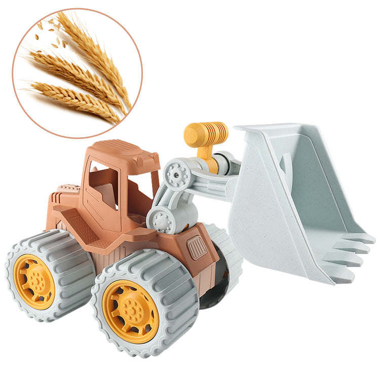 Children's Wheat Straw Medium Beach Simulation Dredger Toy