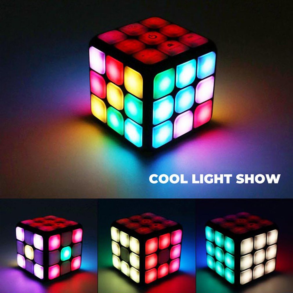 Smart Voice Cube 3X3 Magic Electronic Flashing Cube