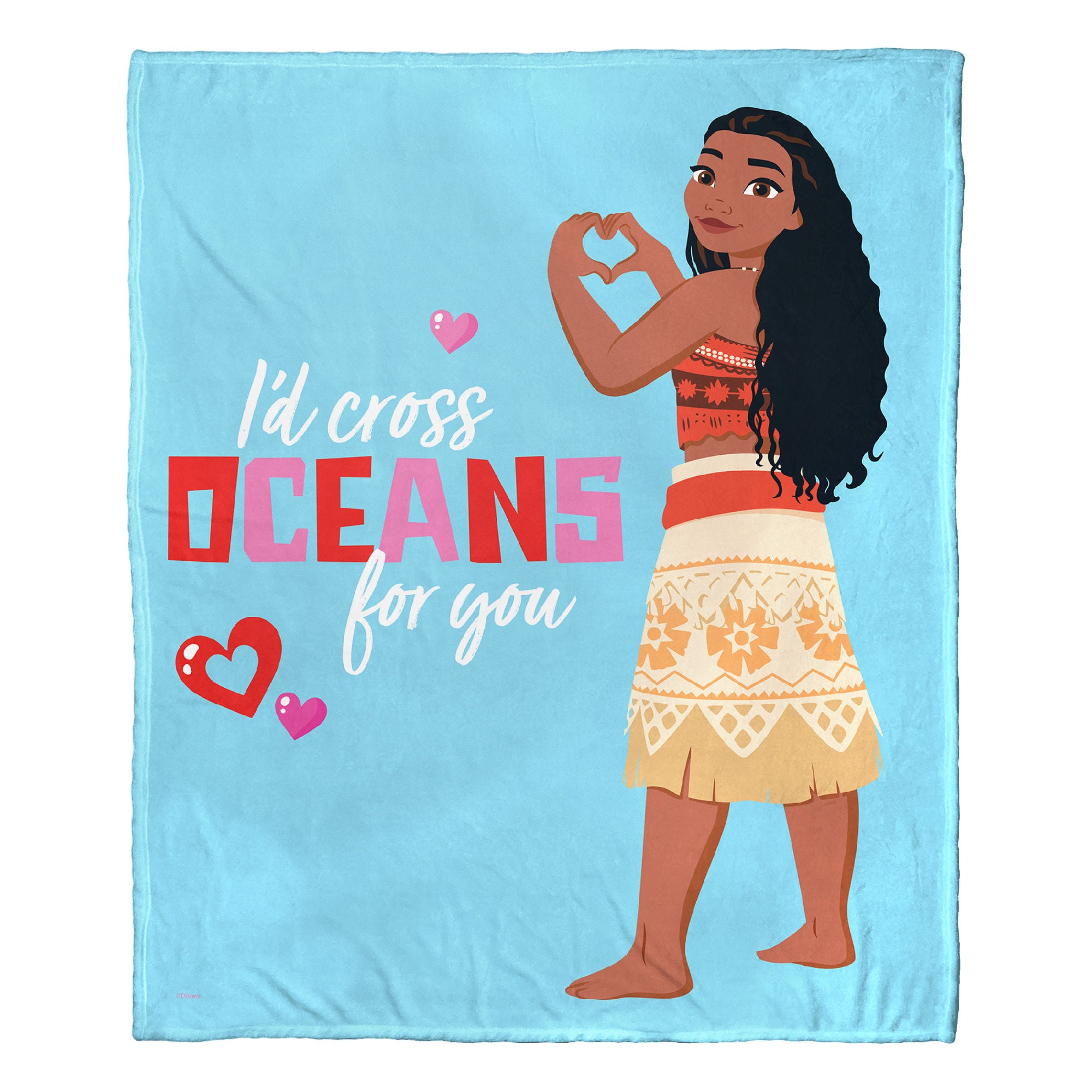 Moana; Cross Oceans for You Aggretsuko Comics Silk Touch Throw Blanket; 50" x 60"