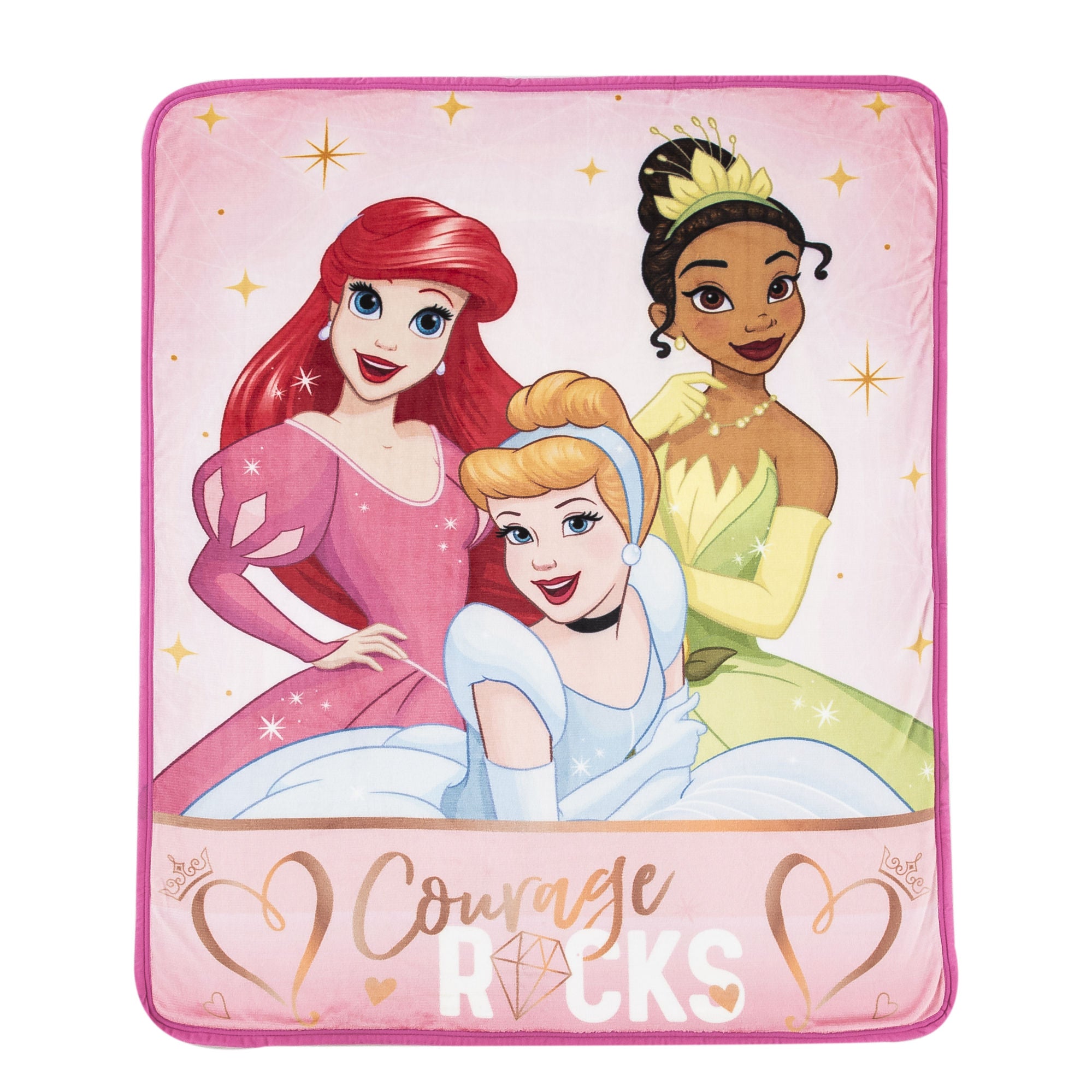 Disney Princesses Rocking Princesses Silk Touch Throw Blanket 40" x 50"