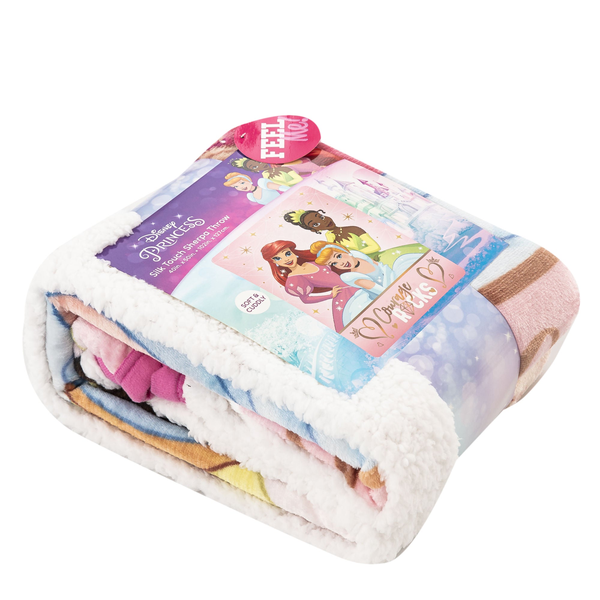 Disney Princesses Rocking Princesses Silk Touch Throw Blanket 40" x 50"