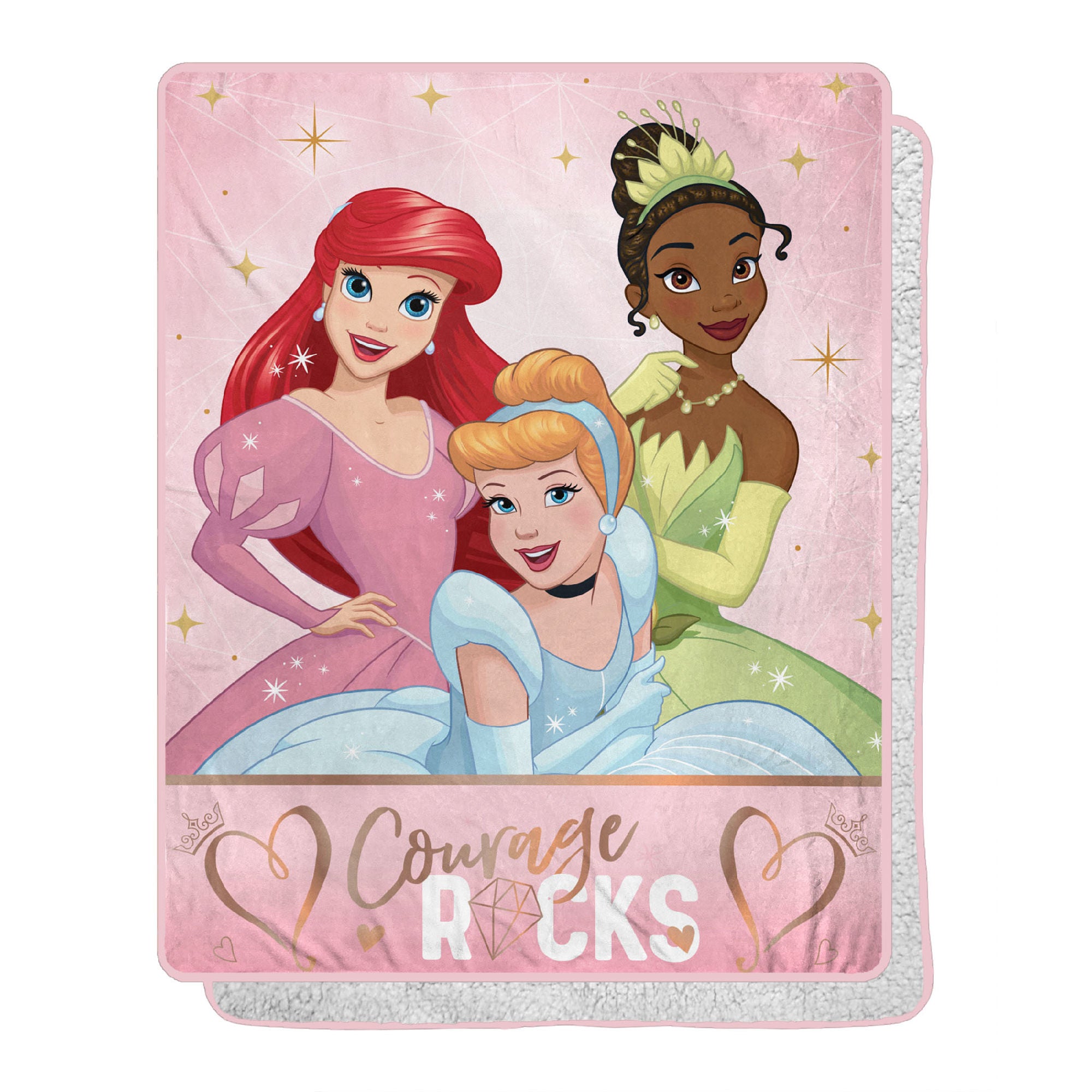 Disney Princesses Rocking Princesses Silk Touch Throw Blanket 40" x 50"