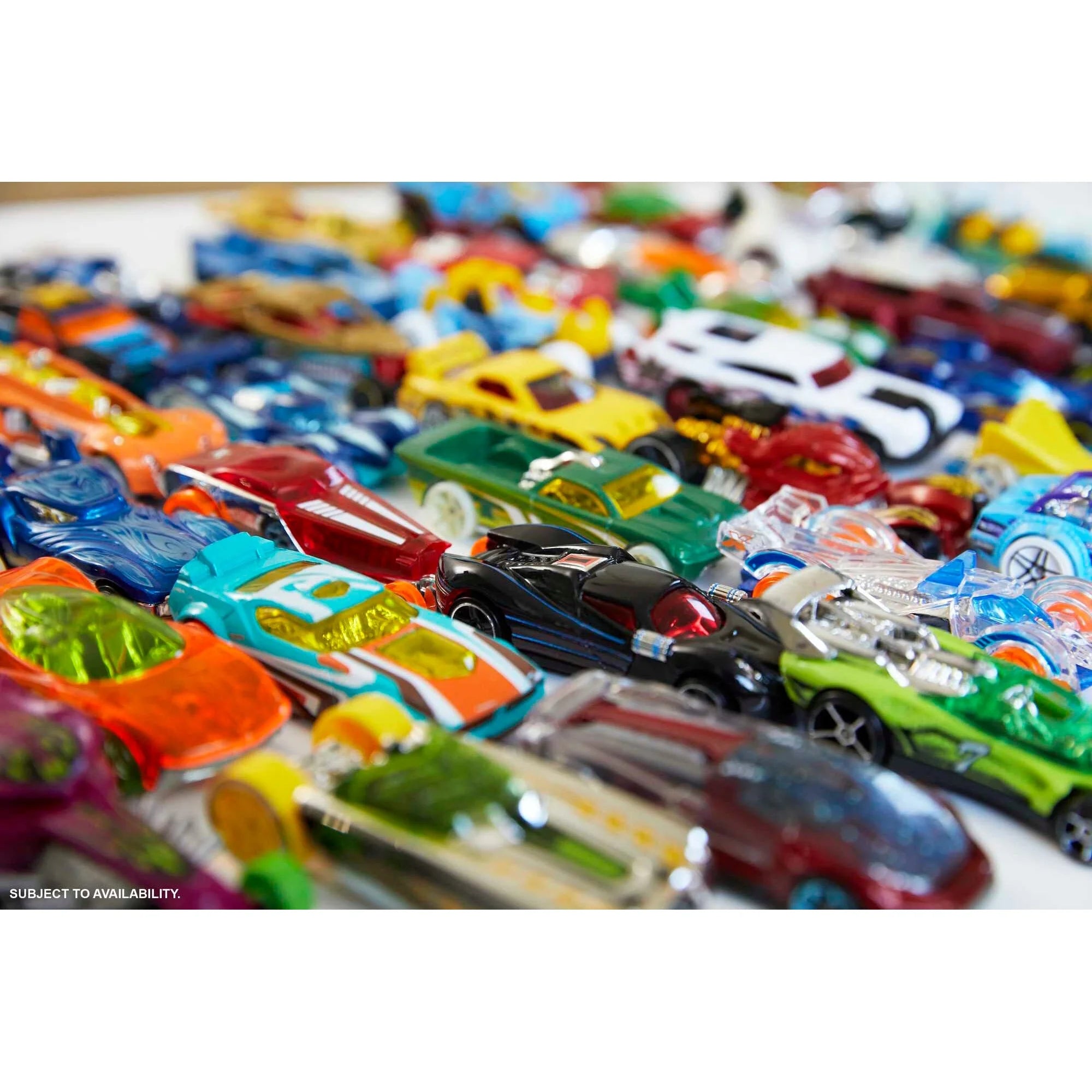 Hot Wheels Set of 20 Toy Sports & Race Cars in 1:64 Scale, Collectible Vehicles (Styles May Vary)